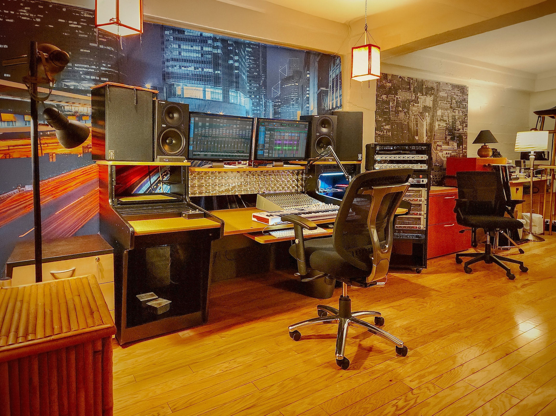Blitz Recording Studios — professional mixing console
